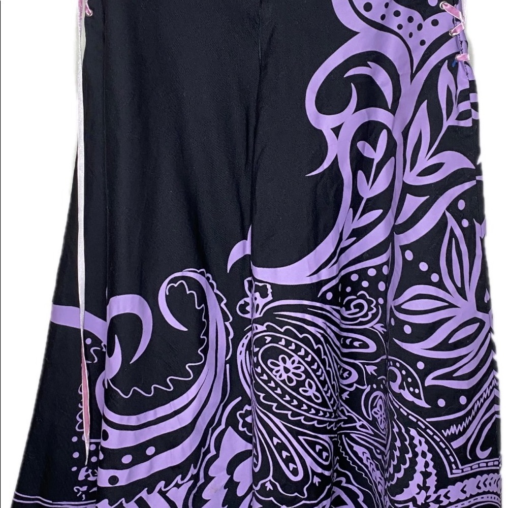 Lapis Full Black Purple Cosplay Skirt Size Large - Picture 5 of 8